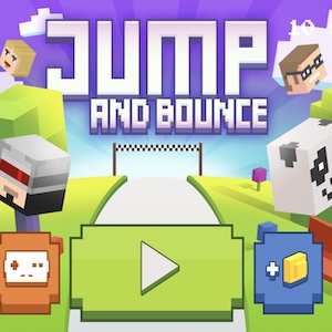 jump and bounce